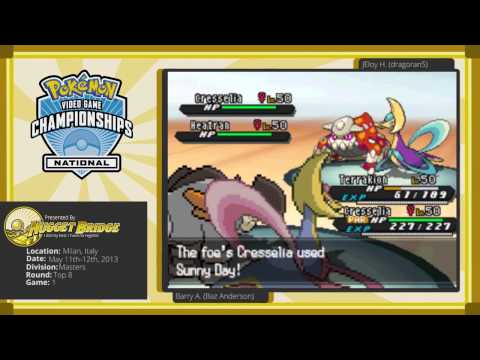 VGC '13 Italy Nationals: Barry A. (Baz Anderson) vs Eloy H. (Dragoran5) - Game 1