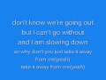 justin timberlake going away lyrics 