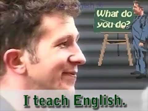 Real English® What's your job? What do you do? (modified) with Subtitles