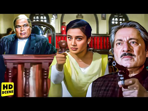 रानी मुखर्जी ने किया जज साहब को चैलेंज  फिर जो हुआ  Raja ki Aayegi Baraat Court Climax Scene