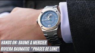 Baume & Mercier take us to the moon with the Riviera Phases de Lune