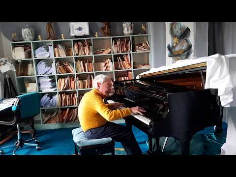 Le Lac de Côme de Giselle Galos  piano Alain CARNESECCA