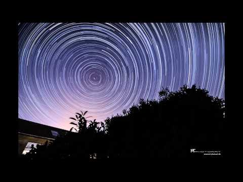 Startrails über Meerbusch-Nierst