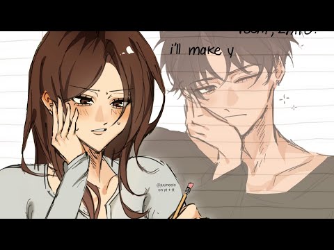 [#JUNIS] — hey pretty boy.. // ANIMATION TREND // ft irl ocs w boyfifend