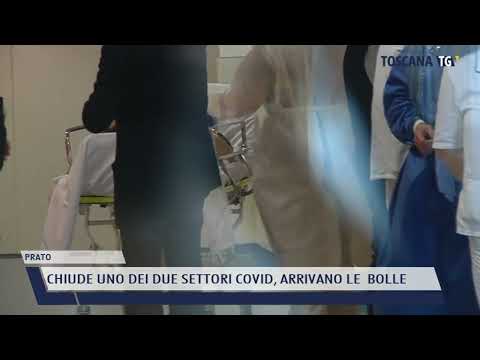 2022-05-17 PRATO - CHIUDE UNO DEI DUE SETTORI COVID, ARRIVANO LE  BOLLE