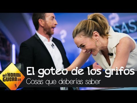 El truco infalible de Marta Hazas para acabar con los grifos que gotean en casa - El Hormiguero 3.0