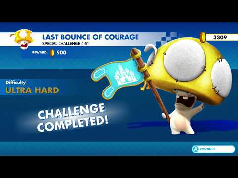 Mario + Rabbids Kingdom Battle | Special Challenge 4-S1 Last Bounce of Courage