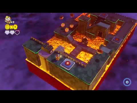 Captain Toad: Treasure Tracker - Spinwheel Bullet Bill Base Gameplay