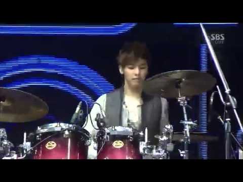 130224 EP710 SBS Inkigayo CN Blue - Coffe Shop + I'm Sorry Goodbye Stage