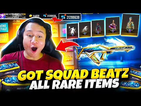 I Got Squad Beatz All Rare Bundles & Emotes For Free || Tonde Gamer || Garena Free Fire