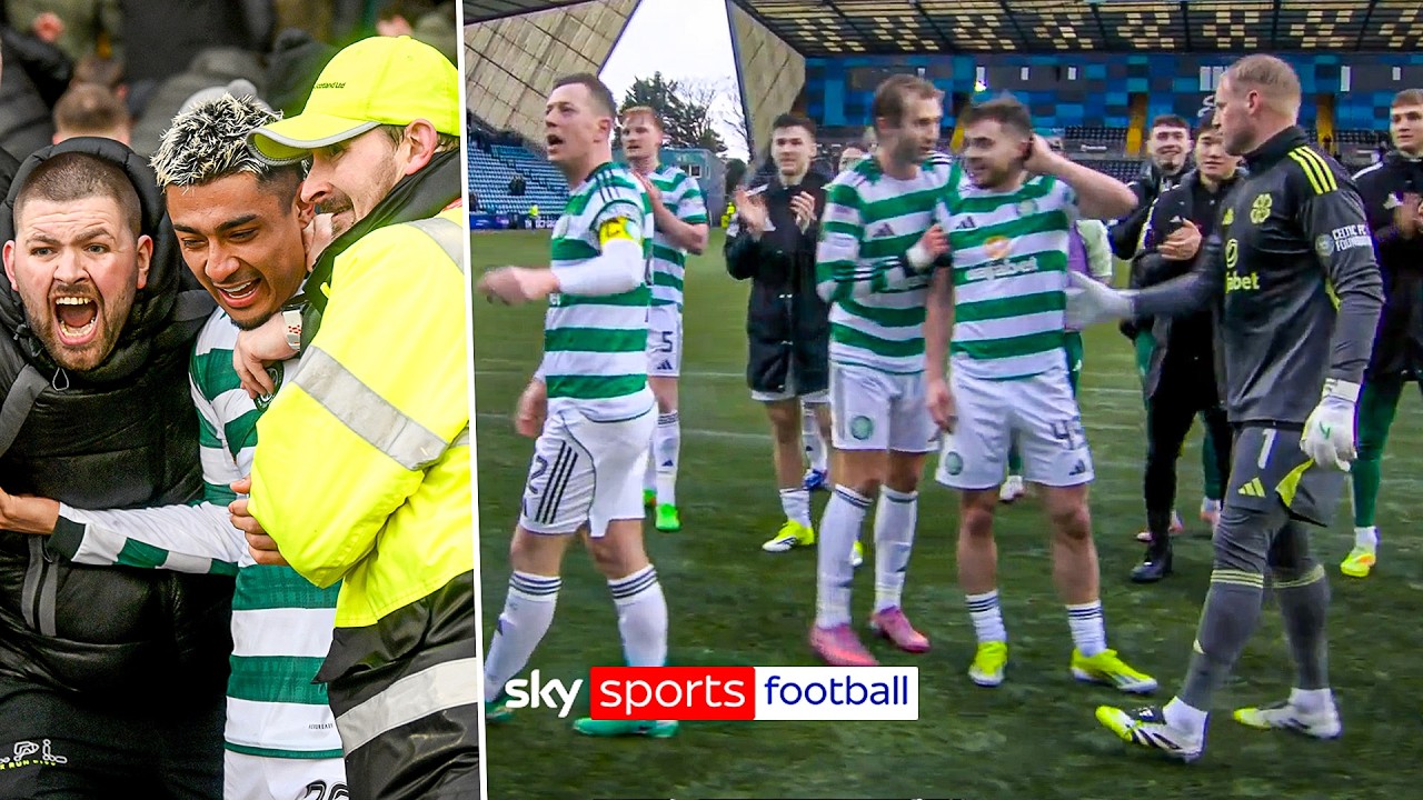 FULL-TIME SCENES after Celtic bag 97th-minute WINNER against Kilmarnock to keep pace in title race π₯