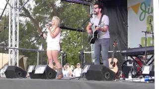 Nashville Grey Skies - The Shires - Jimmy&#39;s Farm - 27 July 2014