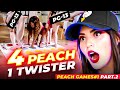 Part2 We Played Twister With Agatha Ariana Nici Sofi Peach Games