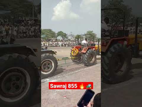 Sawraj 855 vs Hmt 6522 🔥 #sawraj855 #arjun #sonalika #tracktor #shorts #tranding #sidhumoosewala