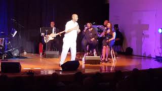 TJ Hooker Taylor singing &quot;Just Because&quot;by his father Johnnie Taylor at Arts Harmony Hall.