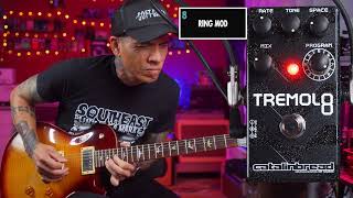 Video thumbnail for Catalinbread Tremolo8 | 8 Preset Tremolo + Reverb by R.J. Ronquillo