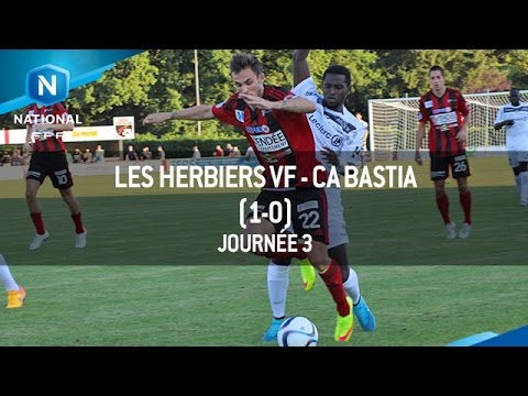 J3 : Les Herbiers - CA Bastia (1-0), le résumé
