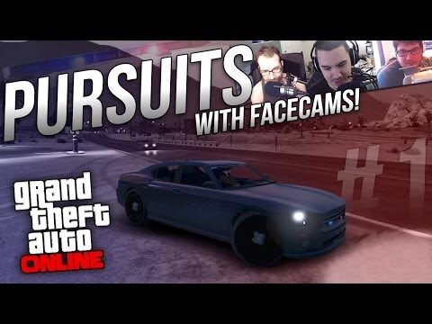 GTA Online Pursuits #1 - Chasing Buggs (Facecam)