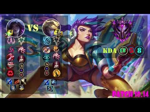 KAIS'SA vs EZREAL BOTTOM LANE - PATCH 10.14