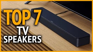 Best TV Speakers 2023 | Top 7 Best TV Speakers with Subwoofers