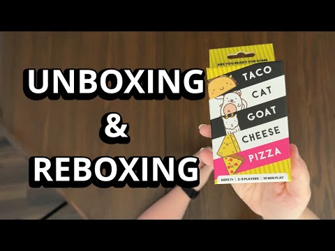 Taco Cat Goat Cheese Pizza - Unboxing Quick Look - What's in the Box?