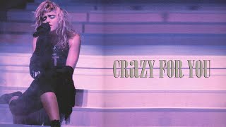 Madonna - Crazy for You (Live from The Virgin Tour 1985) | HD