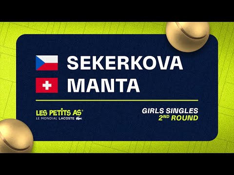 Les Petits As 2023 | Girls Singles 2R | Veronika Sekerkova vs Noelia Manta