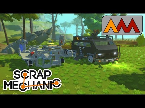 Mobile Base Challenge | Scrap Mechanic Ep117 W/ FenoworkTR