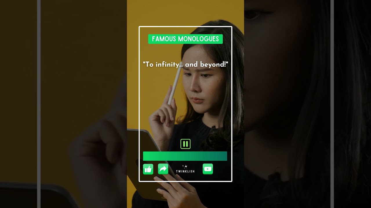 Famous Monologues | The Great Movie Line Challenge | TWINKLISH