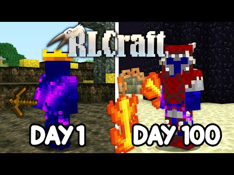 I Survived 100 Days in RLCRAFT