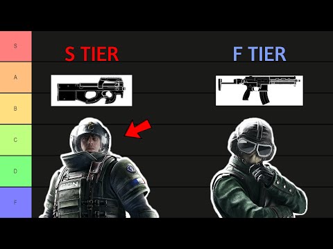 An opinionated gun tier list...
