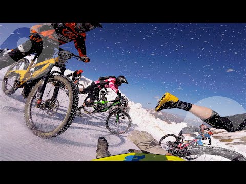 MOUNTAIN OF HELL 2018 FINALS - FULL RUN (40/ 700) Léo Remonnay, mass start race, Les 2 Alpes, France