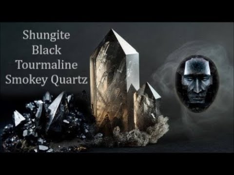 Shungite Black Tourmaline Smokey Quartz