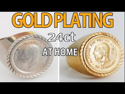 How to re-plate gold at home