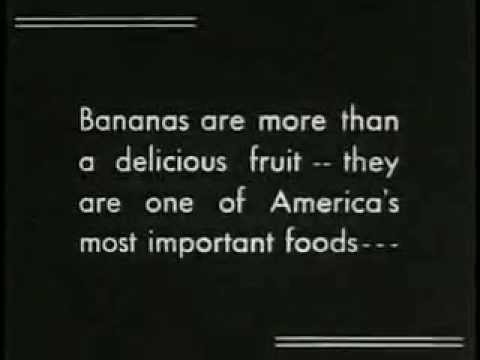 Vintage Documentary - About Bananas (1935)