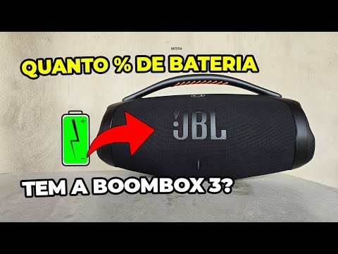 COMO SABER O NÍVEL DE BATERIA DA JBL BOOMBOX 3