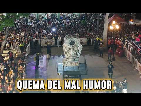 QUEMA DEL MAL HUMOR ASÍ INICIA EL CARNAVAL DE VERACRUZ