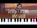 Doesn’t Do Me Any Good  `~ Stephen Sanchez (piano tutorial)