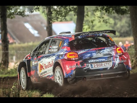 Rally Report Extra   BEST of..  Jos Verstappen - Citroen C3 Rally2.   Hellendoorn Rally 2022