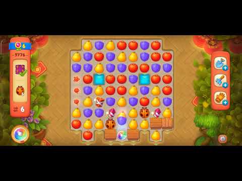 Gardenscapes level 9776 Hard level