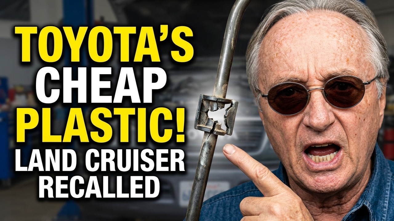 Here’s Why New Toyota Quality is Crap (105,000 Land Cruisers Recalled Over Cheap Plastic!)