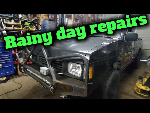 Nissan hardbody D21 Steering gear replacement