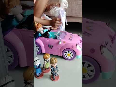 Mother's day out Lily and Crystal's Disney princess dolls Elsa and Anna toddlers christophe Frozen