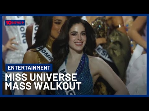 Miss Universe Contestants Stage Mass Walkout After Official Calls Miss Mexico “Dumb” | 10 News+