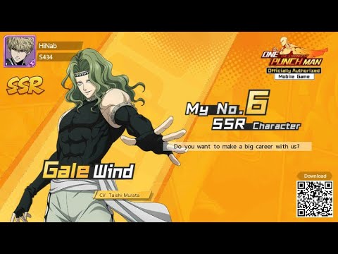 Gacha Gale Wind Terhoki - One punch man the strongest #gachaopm