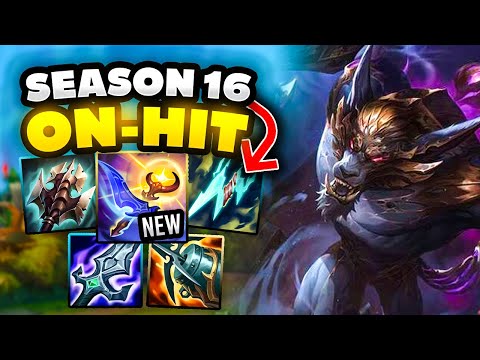 NEW SEASON 16 ON-HIT WARWICK ITEM IS BROKEN