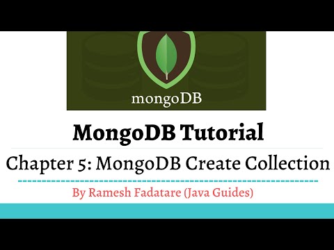 MongoDB Tutorial 5 MongoDB Create Collection