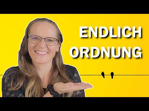 5 Regeln gegen dein tägliches CHAOS - (so habe ich mein Leben in Ordnung gebracht)