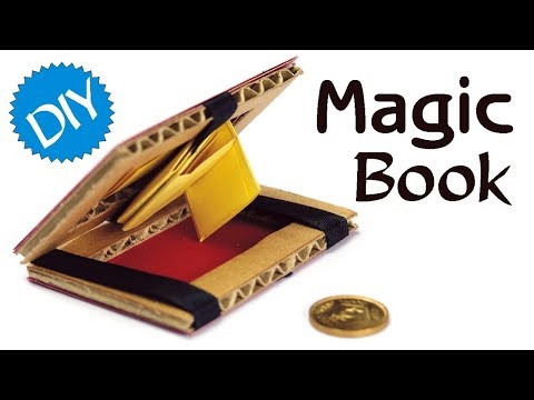 How to Make Magic Book Using Cardboard & Paper