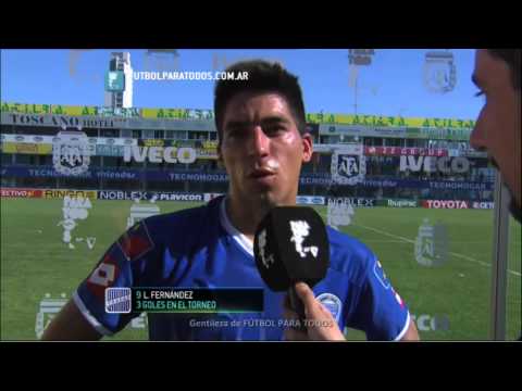 Fernández: "Nos sirvió para un triunfo". Rafaela 3 - Godoy Cruz 4. Fecha 15. Primera. FPT.